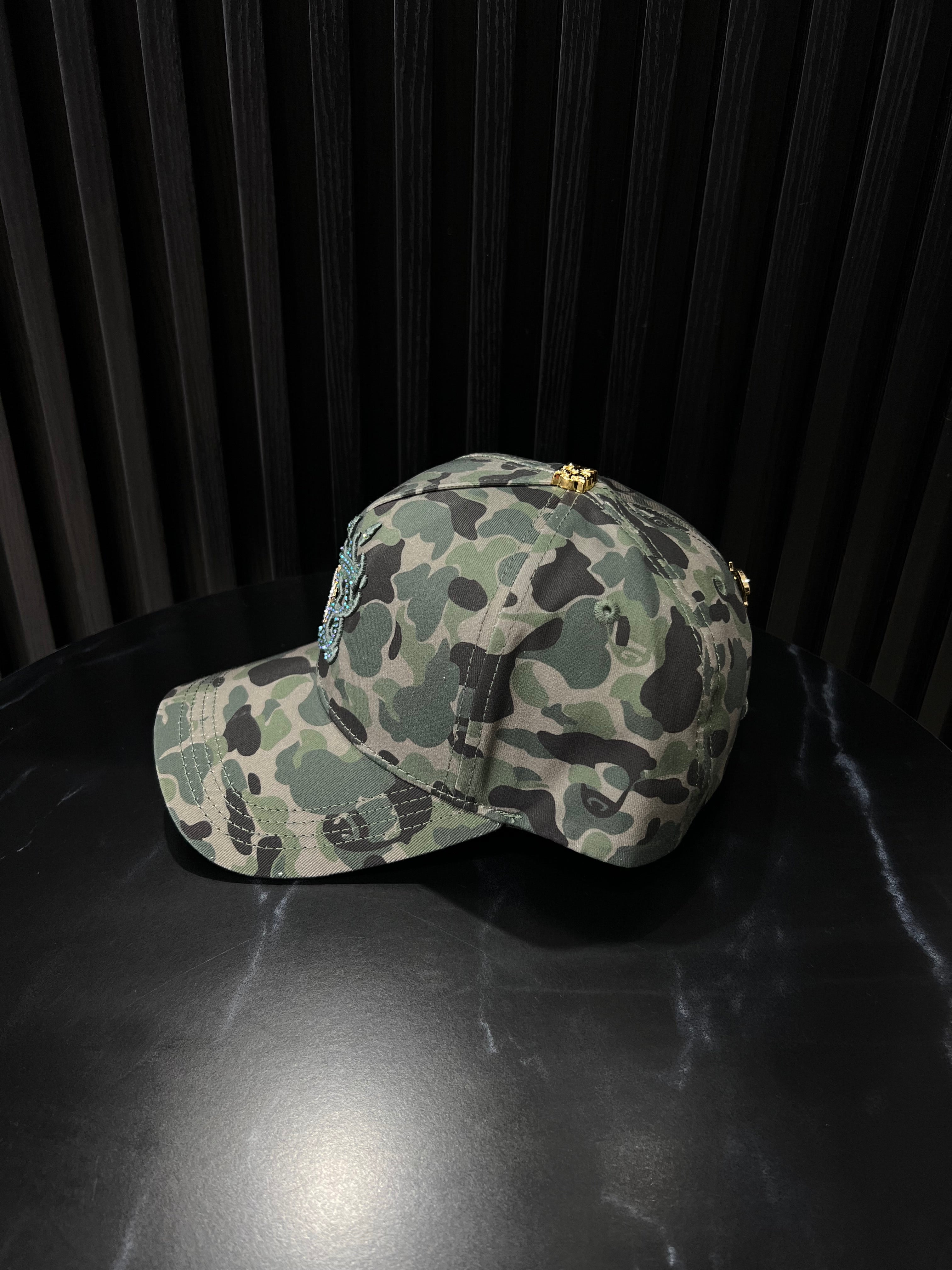 Barbas Hats Friends and Family B Cross Camu