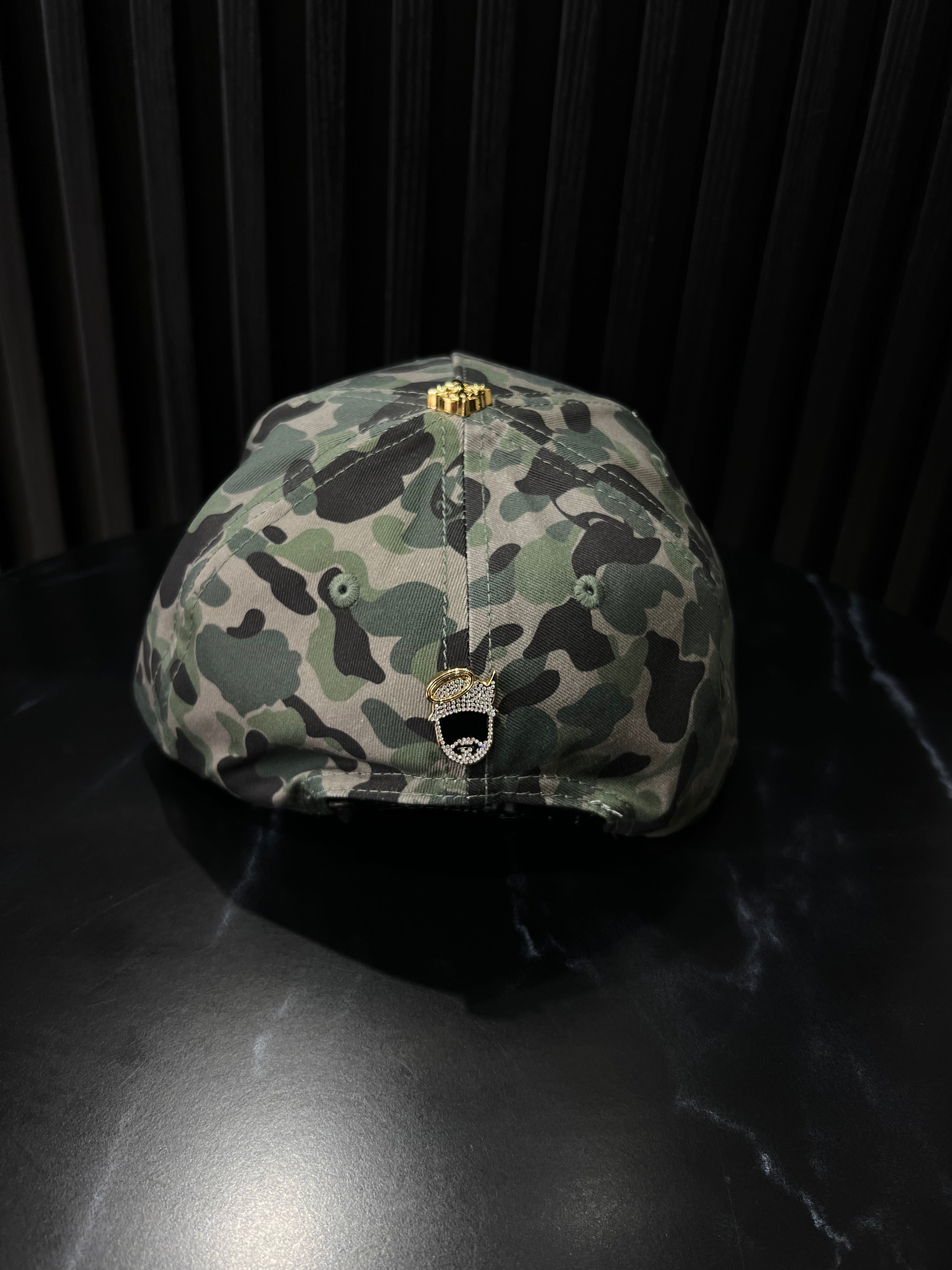 Barbas Hats Friends and Family B Cross Camu