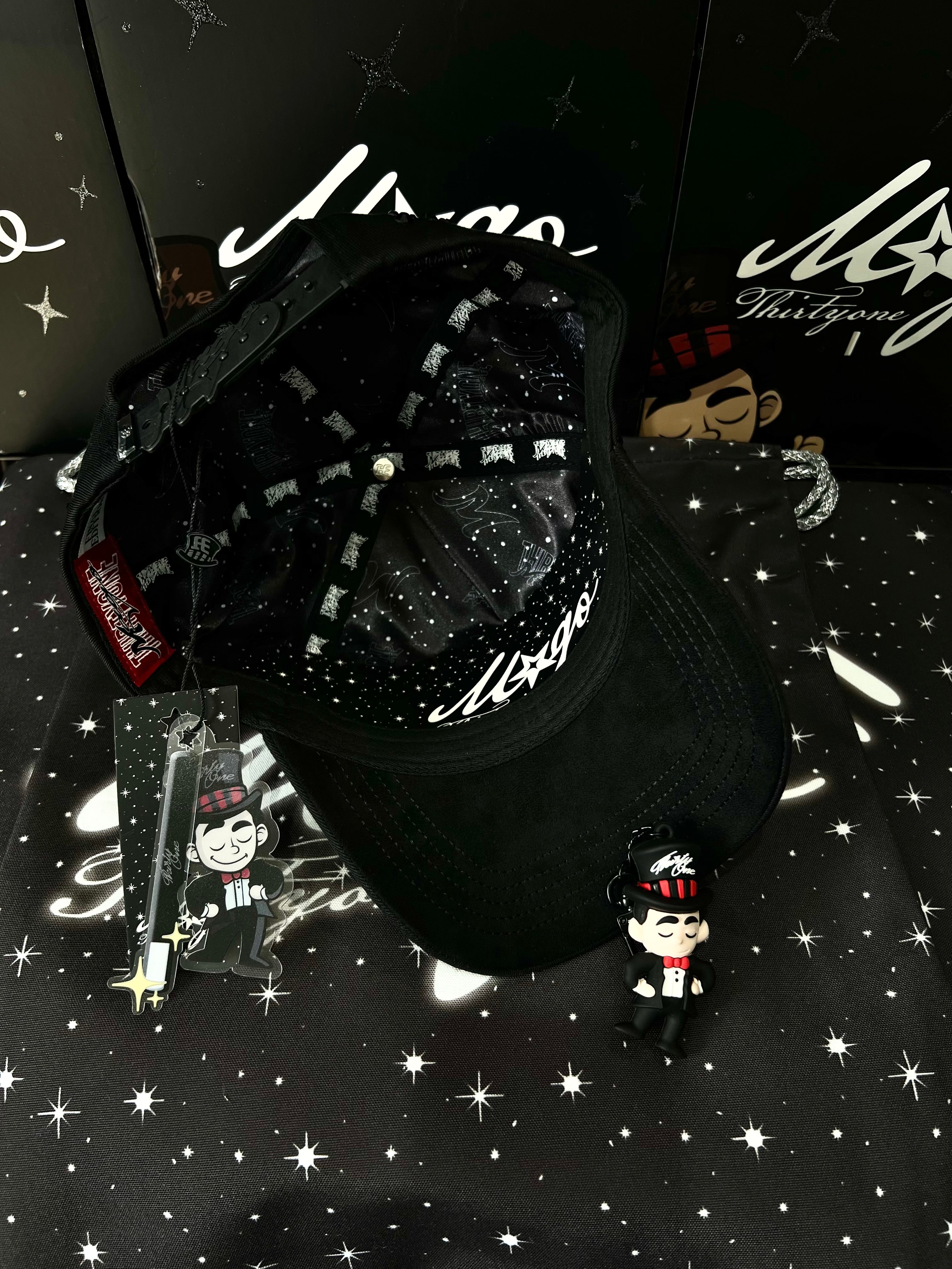 31 HATS MAGO TOTAL BLACK FULL SET