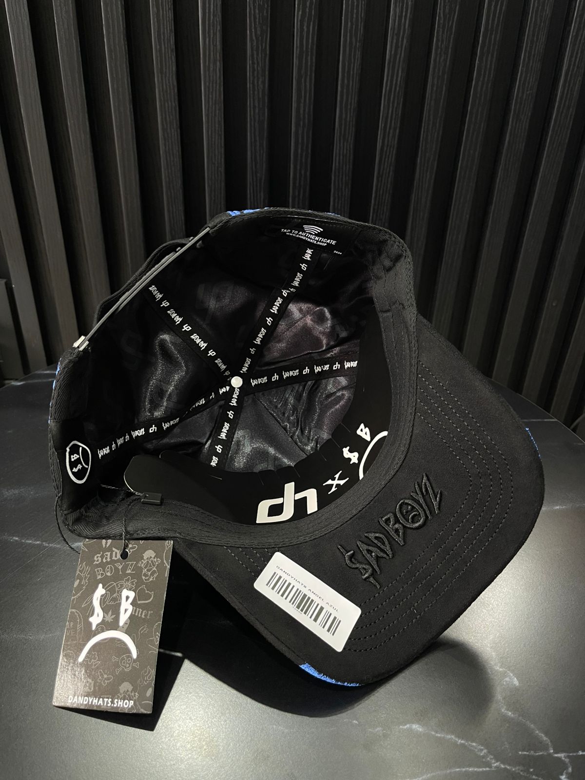 Dandy Hats x Junior H Angel Azul